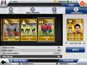 FIFA Ultimate Team Add on App für iOS